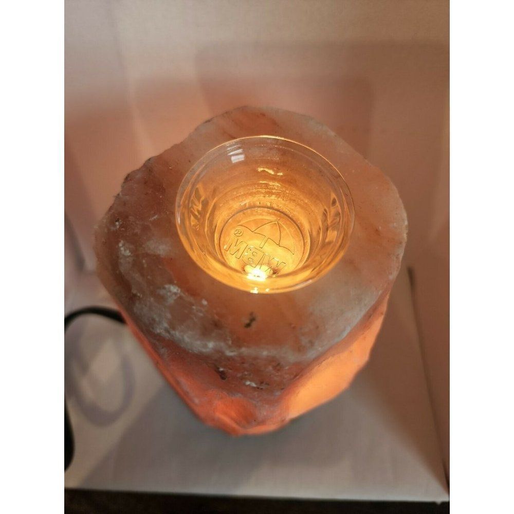 Orange Salt Lamp  - Picture 3 of 12